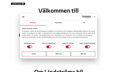 lindstromsbil.se screenshot