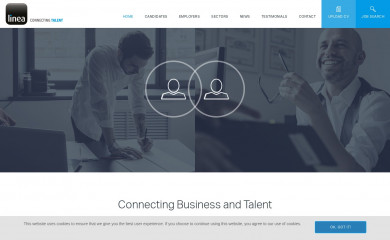 linearesourcing.co.uk screenshot
