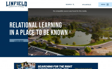 linfield.com screenshot