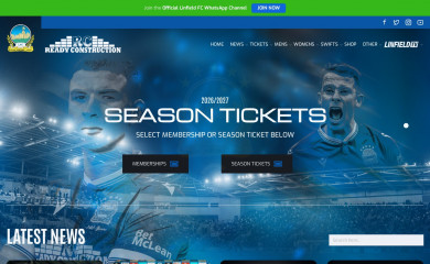 linfieldfc.com screenshot
