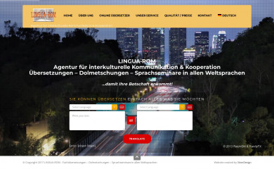 lingua-rom.de screenshot