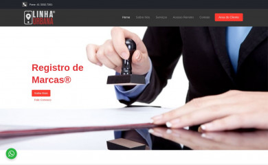 https://linhaurbana.com.br screenshot