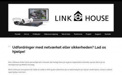 link-house.dk screenshot