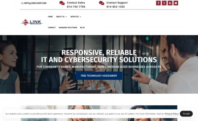 linkcorp.com screenshot