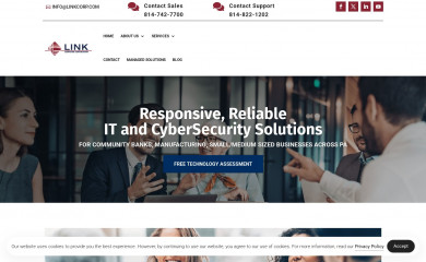 linkcorp.com screenshot
