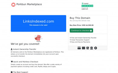 linksindexed.com screenshot