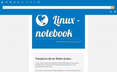 linux-note.com screenshot