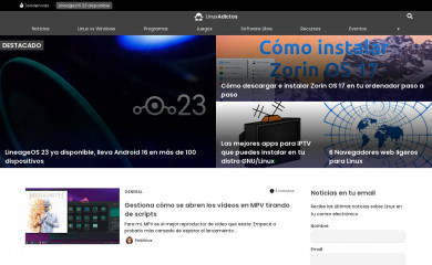 linuxadictos.com screenshot