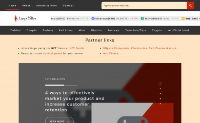 linuxbsdos.com screenshot