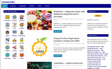 linuxlinks.com screenshot