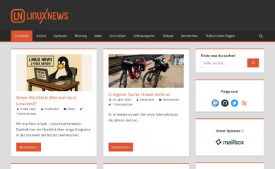 linuxnews.de screenshot