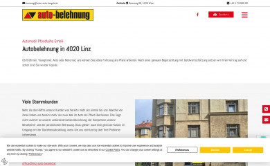 linz-auto-bargeld.at screenshot