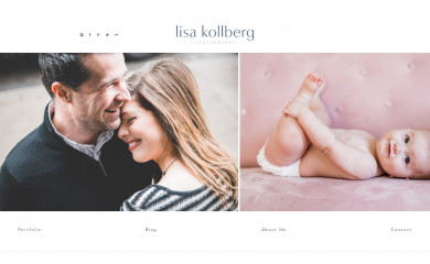 lisakollberg.com screenshot