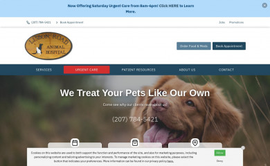 lisbonroadanimalhospital.com screenshot