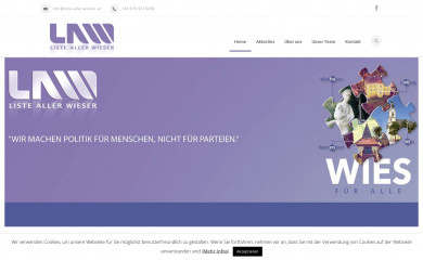 liste-aller-wieser.at screenshot