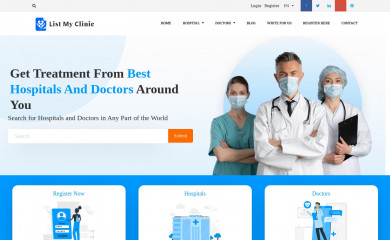 listmyclinic.com screenshot
