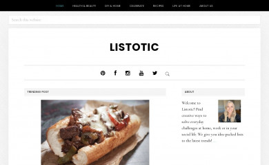 http://listotic.com screenshot