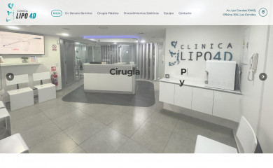 lipo4d.cl screenshot