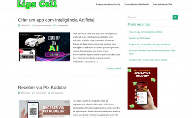 lipscell.com.br screenshot