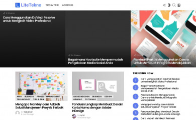 litetekno.com screenshot