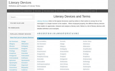 literarydevices.net screenshot