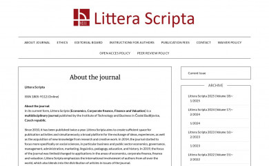 littera-scripta.com screenshot