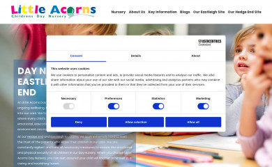 littleacornsnursery.org.uk screenshot