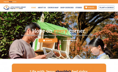 littlechurchlibrary.org screenshot