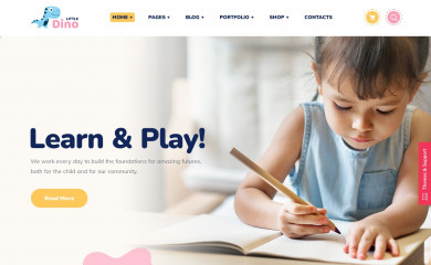 http://littledino.wgl-demo.net/ screenshot