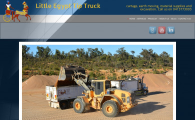littleegypttiptruck.com.au screenshot