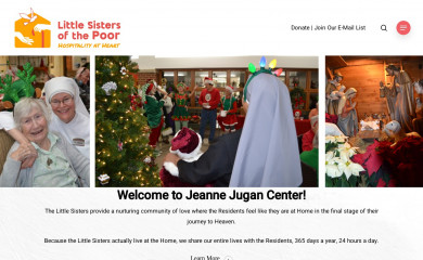 littlesistersofthepoorkansascity.org screenshot