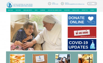 littlesistersofthepoorpittsburgh.org screenshot