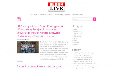 liveberita.com screenshot