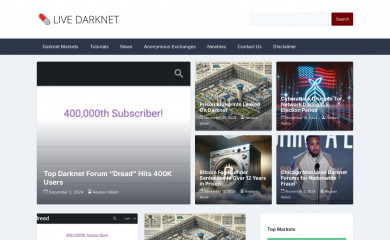 livedarknet.com screenshot