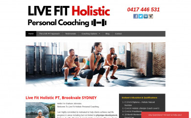 livefitholisticpt.com screenshot