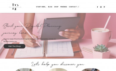 liveloveplanners.com screenshot