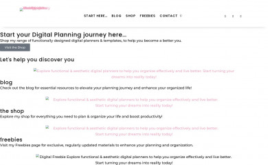 liveloveplanners.com screenshot