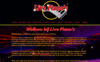 livepianos.nl screenshot