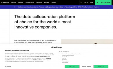 liveramp.com screenshot