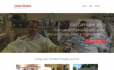 livergivers.com screenshot