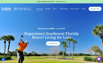 liveriverhall.com screenshot