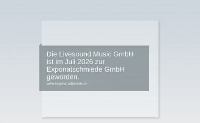 livesound-music.de screenshot