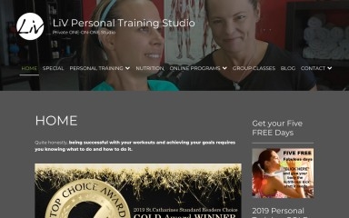 livfitness.ca screenshot