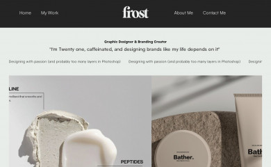 livfrostcreative.co.uk screenshot