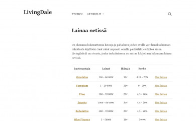 livingdale.fi screenshot