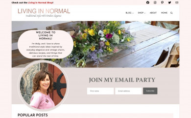 livinginnormal.com screenshot