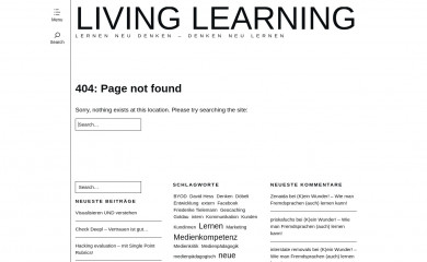livinglearning.ch screenshot