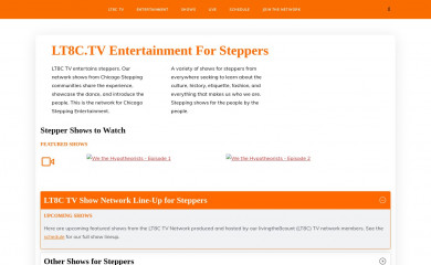livingthe8count.tv screenshot