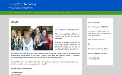 livingwithintention.net screenshot