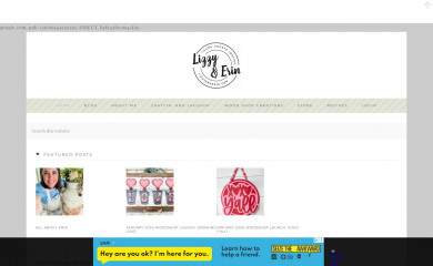 lizzyanderin.com screenshot